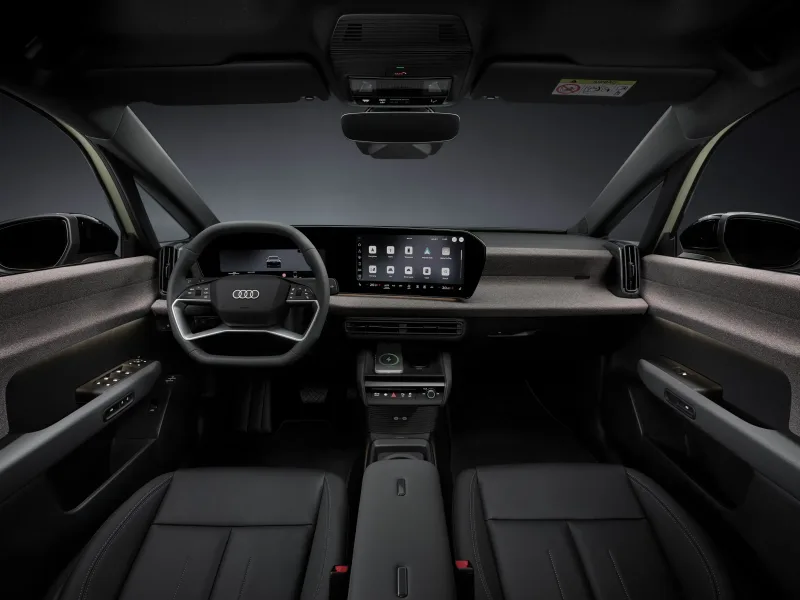 2027 Audi A2 e-tron ön koltuklar