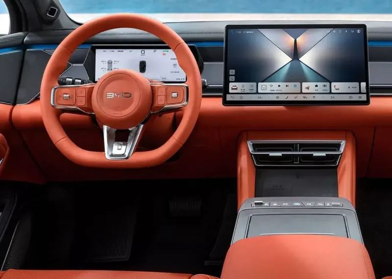 2027 BYD Atto direksiyon ve ekranı